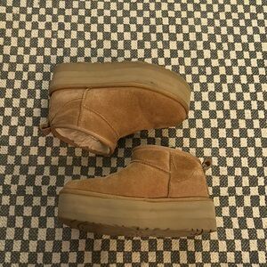 mini platform uggs
